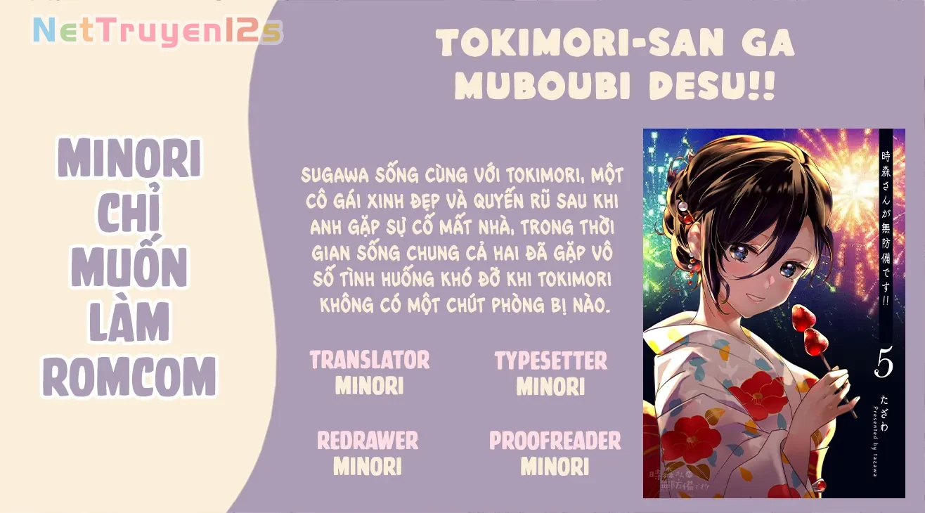 Tokimori-San Chẳng Chút Phòng Bị!! Chapter  52 - 1