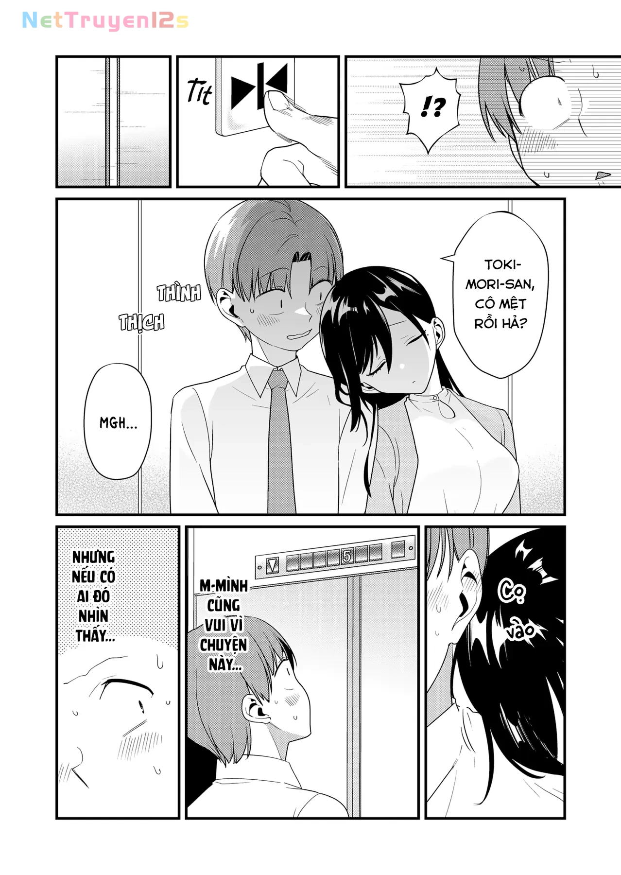 Tokimori-San Chẳng Chút Phòng Bị!! Chapter  54 - 7