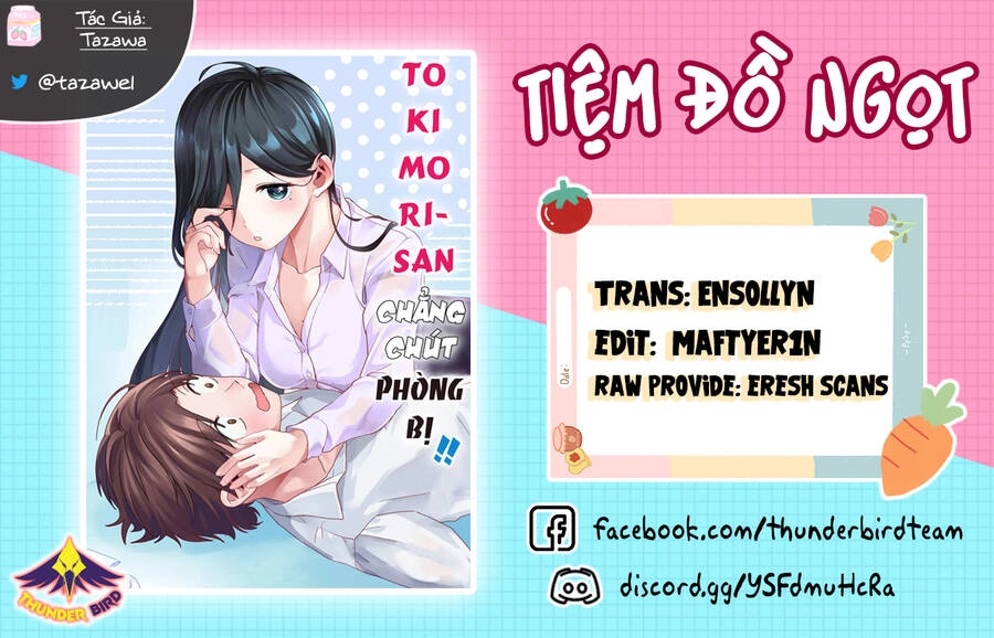 Tokimori-San Chẳng Chút Phòng Bị!! Chapter 34 - 1
