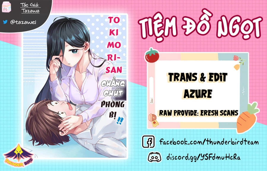 Tokimori-San Chẳng Chút Phòng Bị!! Chapter 37 - 1