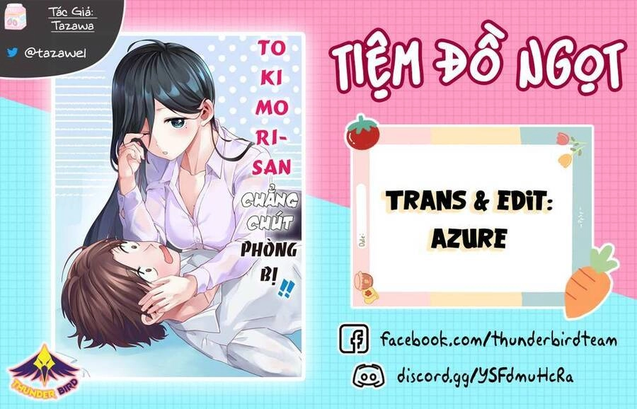 Tokimori-San Chẳng Chút Phòng Bị!! Chapter 3 - 1