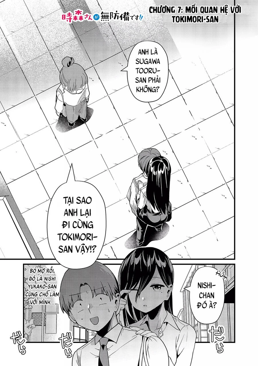 Tokimori-San Chẳng Chút Phòng Bị!! Chapter 7 - 2