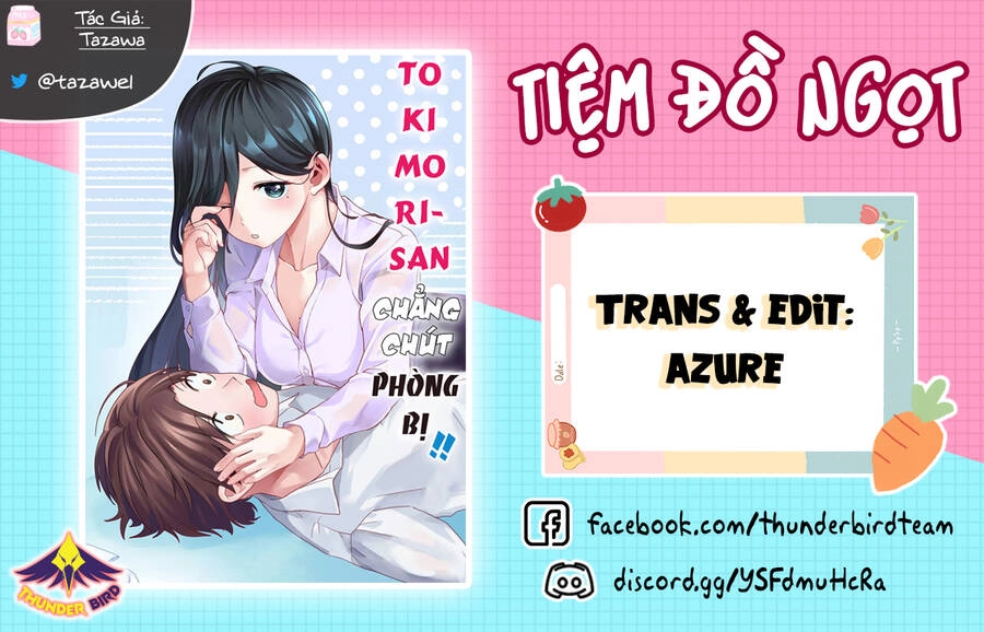 Tokimori-San Chẳng Chút Phòng Bị!! Chapter 8 - 1