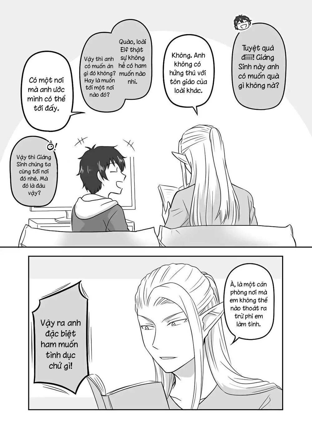 Elf Boyfriend And Boyish Girlfriend Chapter 0.3 - 1