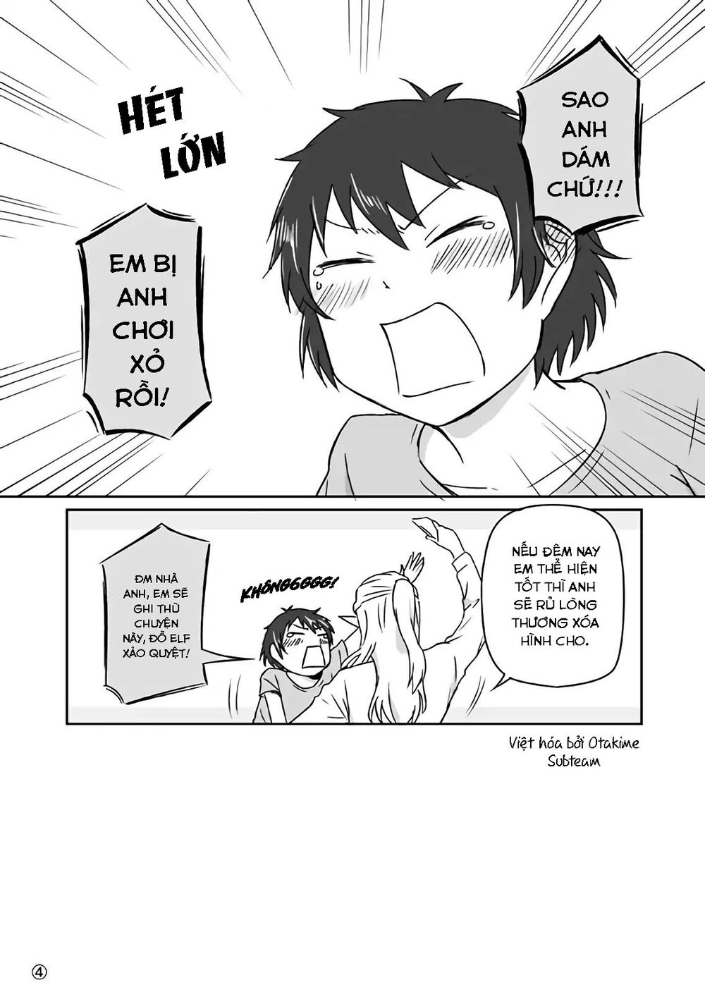 Elf Boyfriend And Boyish Girlfriend Chapter 3 - 4