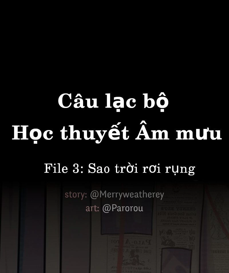 Câu Lạc Bộ Học Thuyết Âm Mưu Chapter 3 - 1