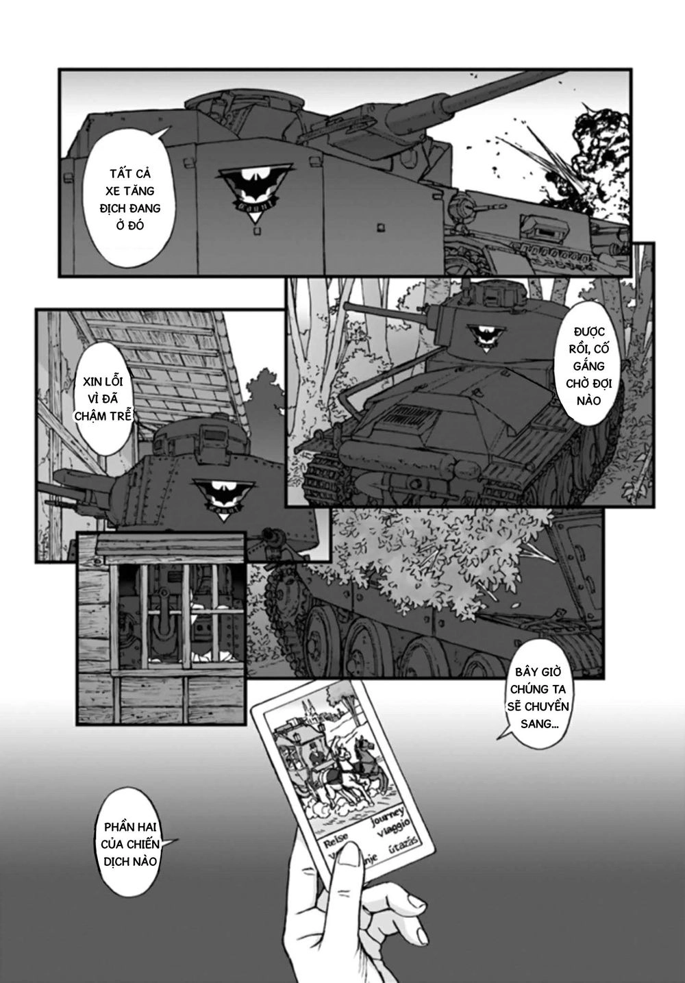 Girls Und Panzer: The Fir Tree And The Iron-Winged Witch Chapter 4 - 9