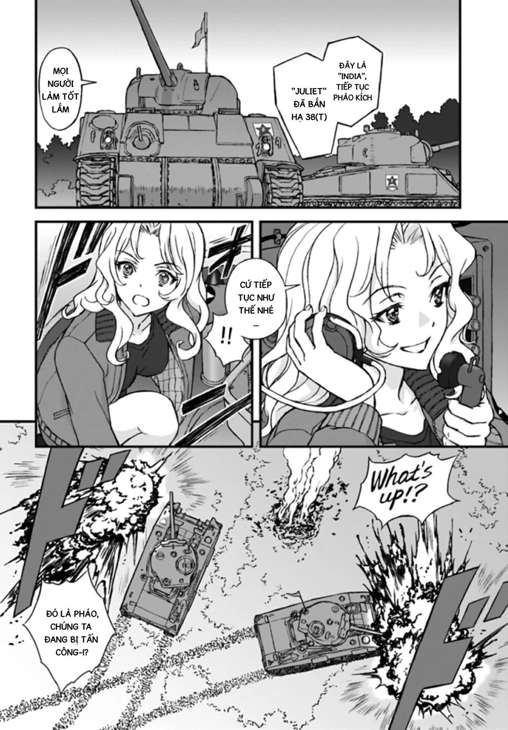 Girls Und Panzer: The Fir Tree And The Iron-Winged Witch Chapter 4 - 10