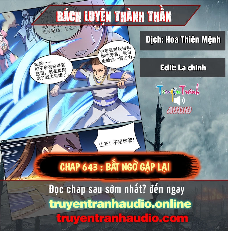 Bách Luyện Thành Thần Chapter 643 - 1