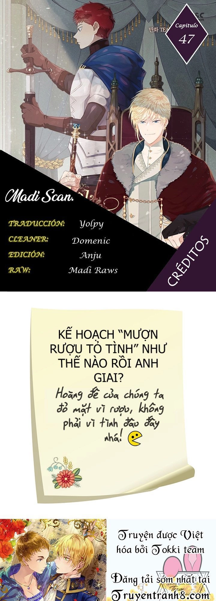 Hoàng Đế Và Nữ Hiệp Sĩ Chapter 47 - 2