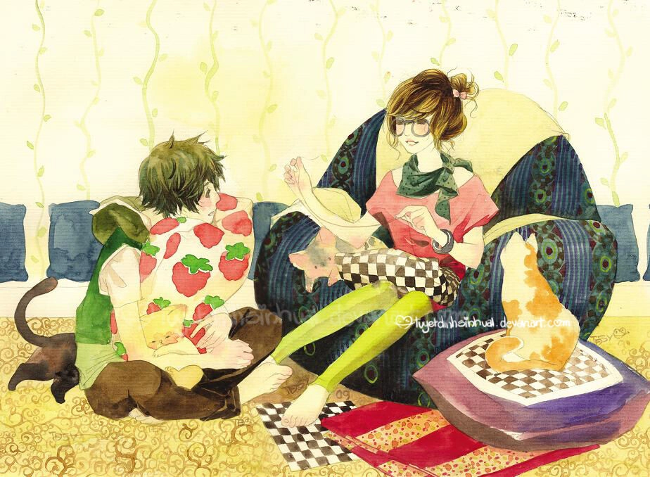 My Young Cat And My Old Dog Chapter 7 - 6