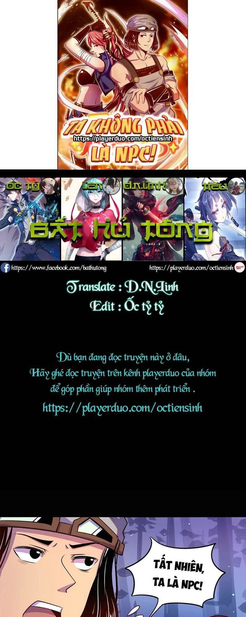 Ta Không Phải Là Npc Chapter 40 - 1