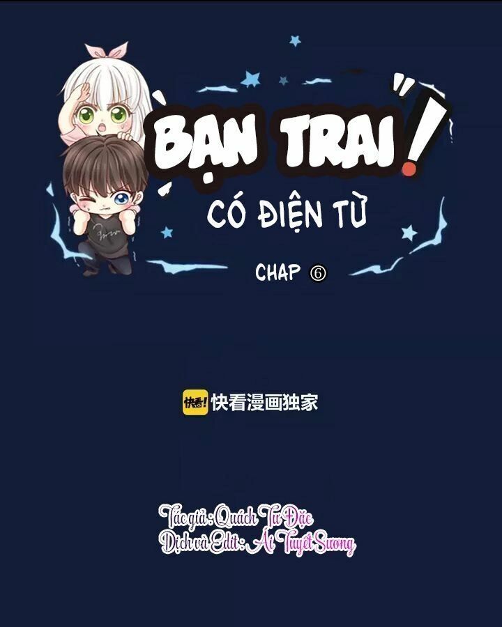 Nhân Loại Mới! Bạn Trai Bị Rò Điện Chapter 6 - 1