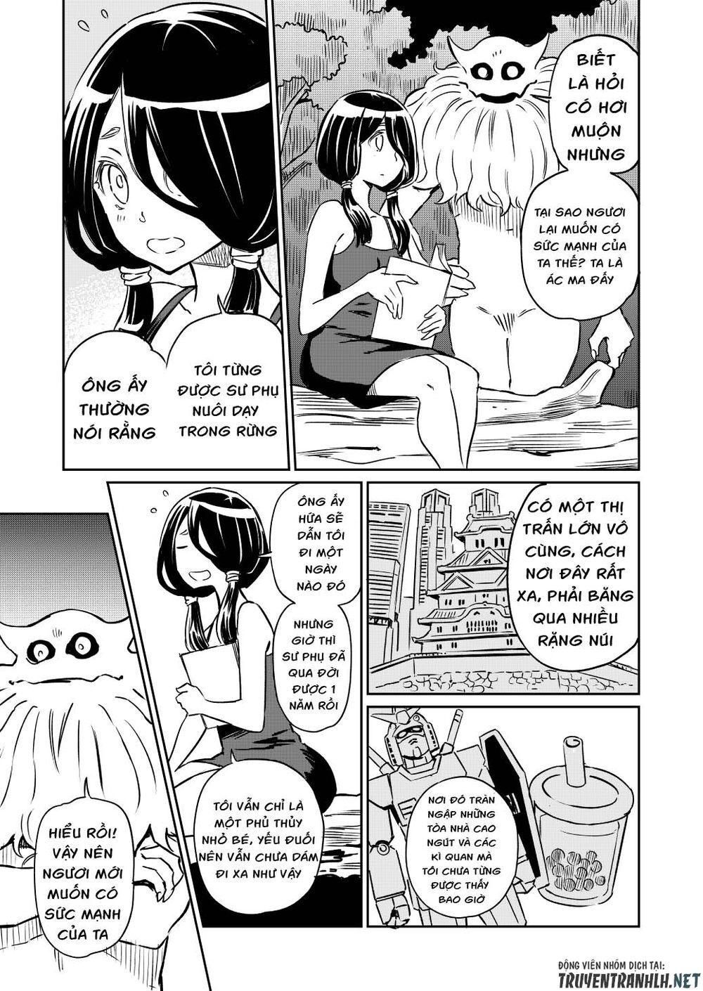 Phù Thủy Và Đại Ác Ma Chapter 3 - 1