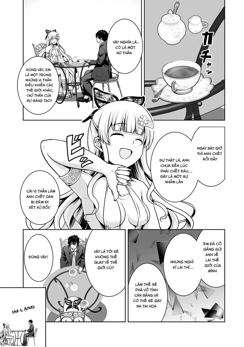 Tôi Tái Sinh Ở Thế Giới Khác Và Được Nữ Thần Tặng Toàn Skill Bá Chapter 1 - 7