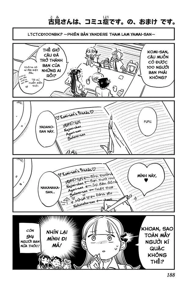 Komi Không Thể Giao Tiếp Chapter 113.5 - 2