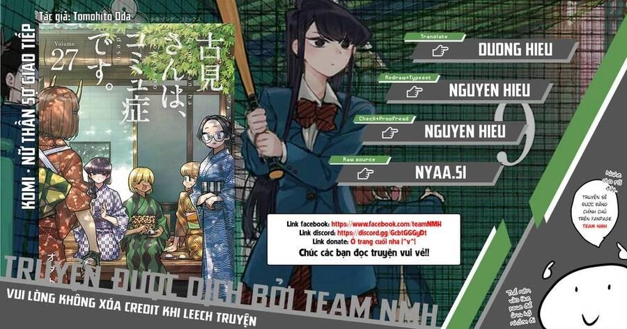 Komi Không Thể Giao Tiếp Chapter 380 - 1