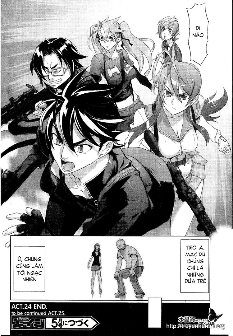 High School Of The Dead Chapter 24 - 38
