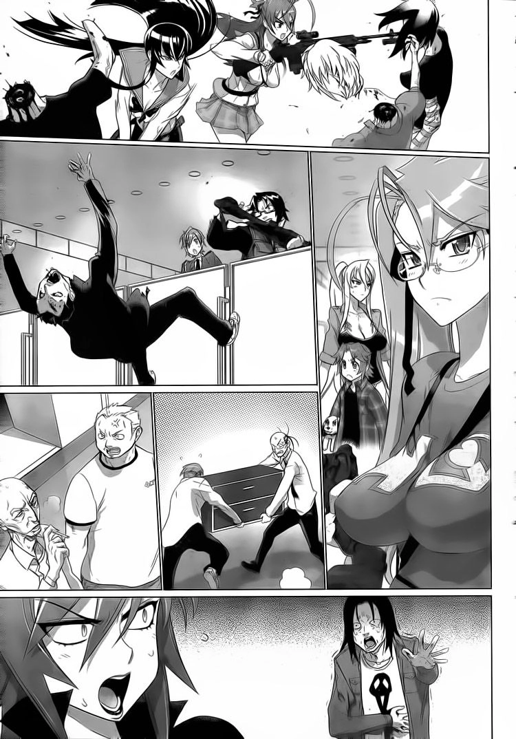 High School Of The Dead Chapter 25 - 12