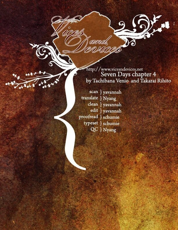 Seven Days Chapter 4 - 1