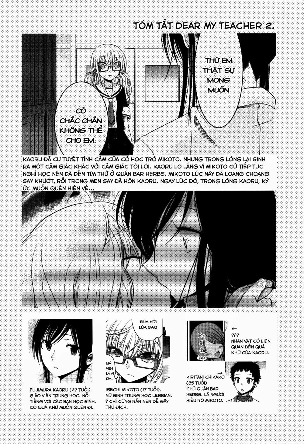 Dear My Teacher Chapter 4 - 6