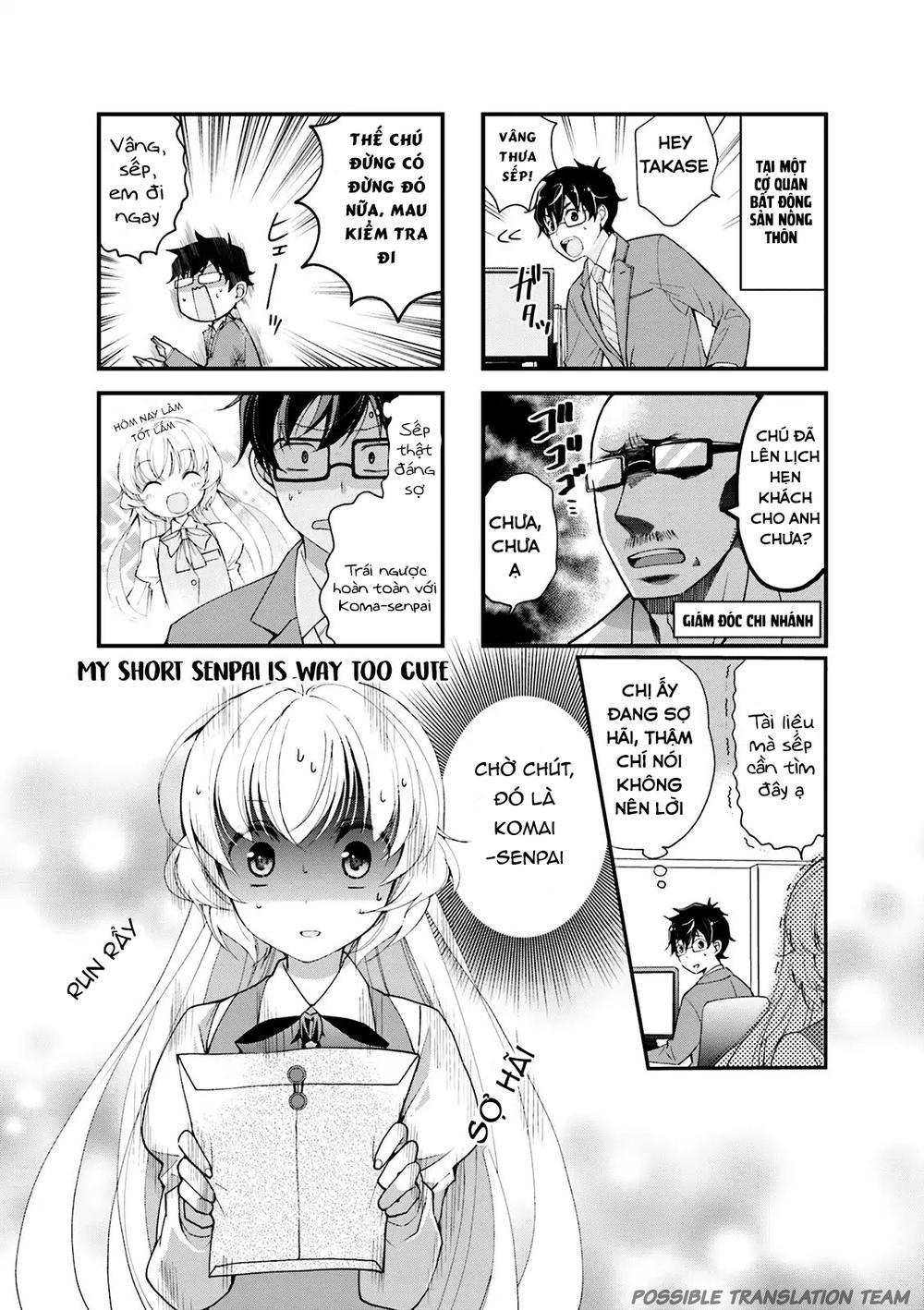 Senpai Nhỏ Nhắn Của Tôi Rất Dễ Thương Chapter 2 - 2