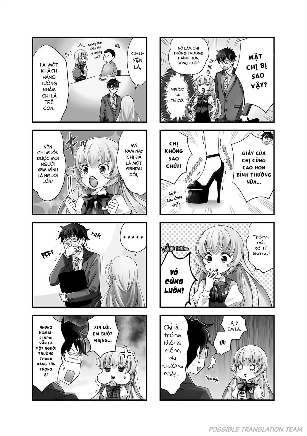 Senpai Nhỏ Nhắn Của Tôi Rất Dễ Thương Chapter 4 - 3