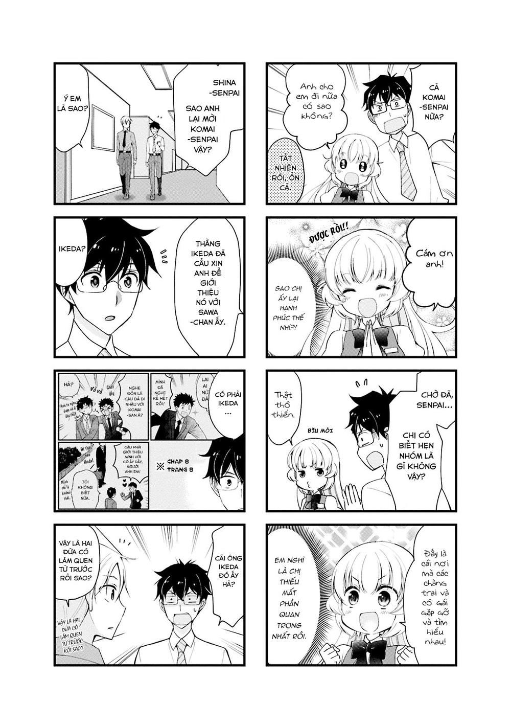 Senpai Nhỏ Nhắn Của Tôi Rất Dễ Thương Chapter 13 - 4