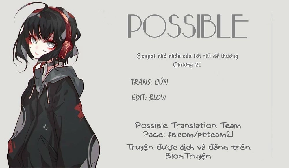 Senpai Nhỏ Nhắn Của Tôi Rất Dễ Thương Chapter 21 - 2