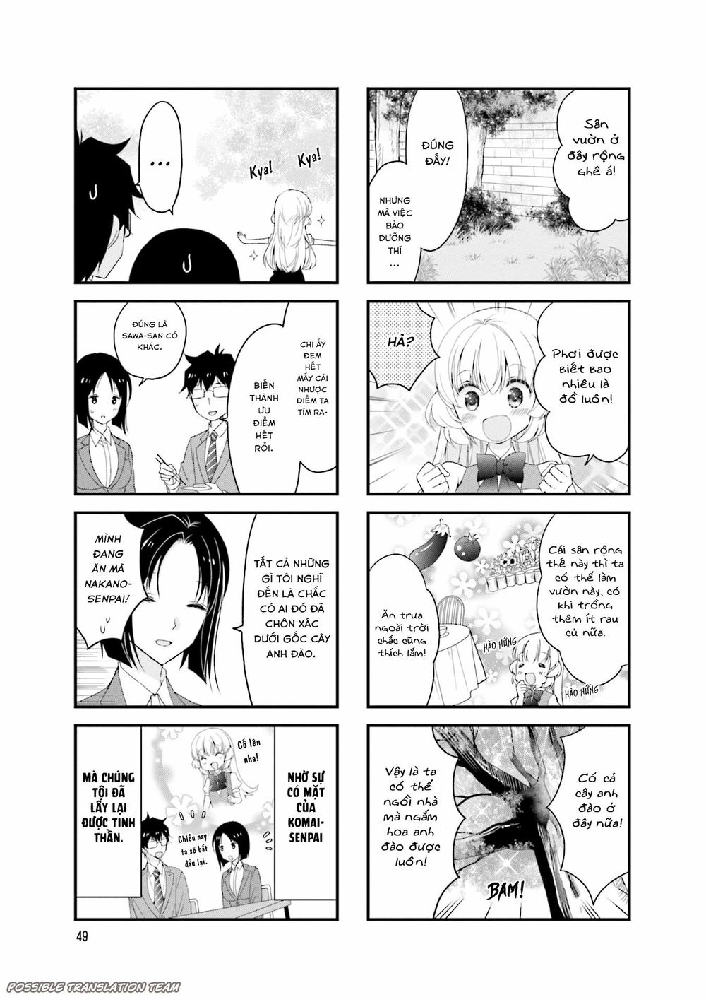 Senpai Nhỏ Nhắn Của Tôi Rất Dễ Thương Chapter 21 - 9