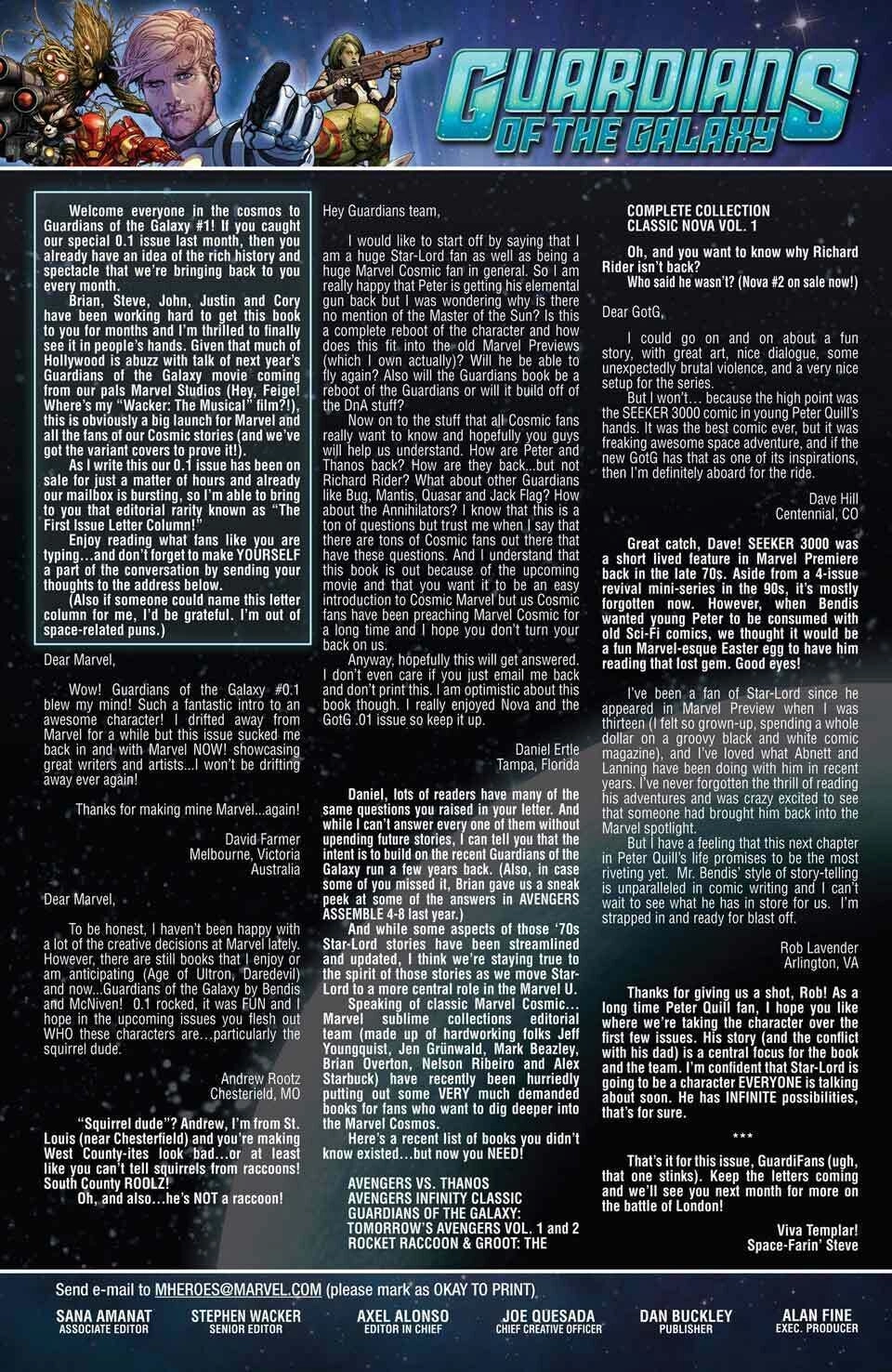 Guardians Of The Galaxy V3 2013 Chapter 1 - 21