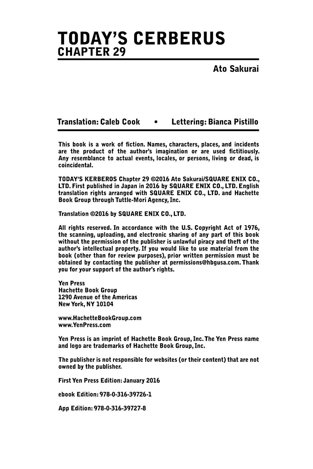 Kyou No Cerberus Chapter 29 - 46