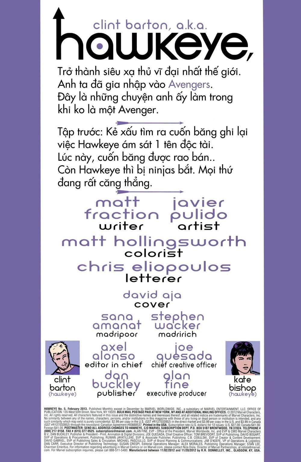 Hawkeye 2012 Chapter 5 - 3