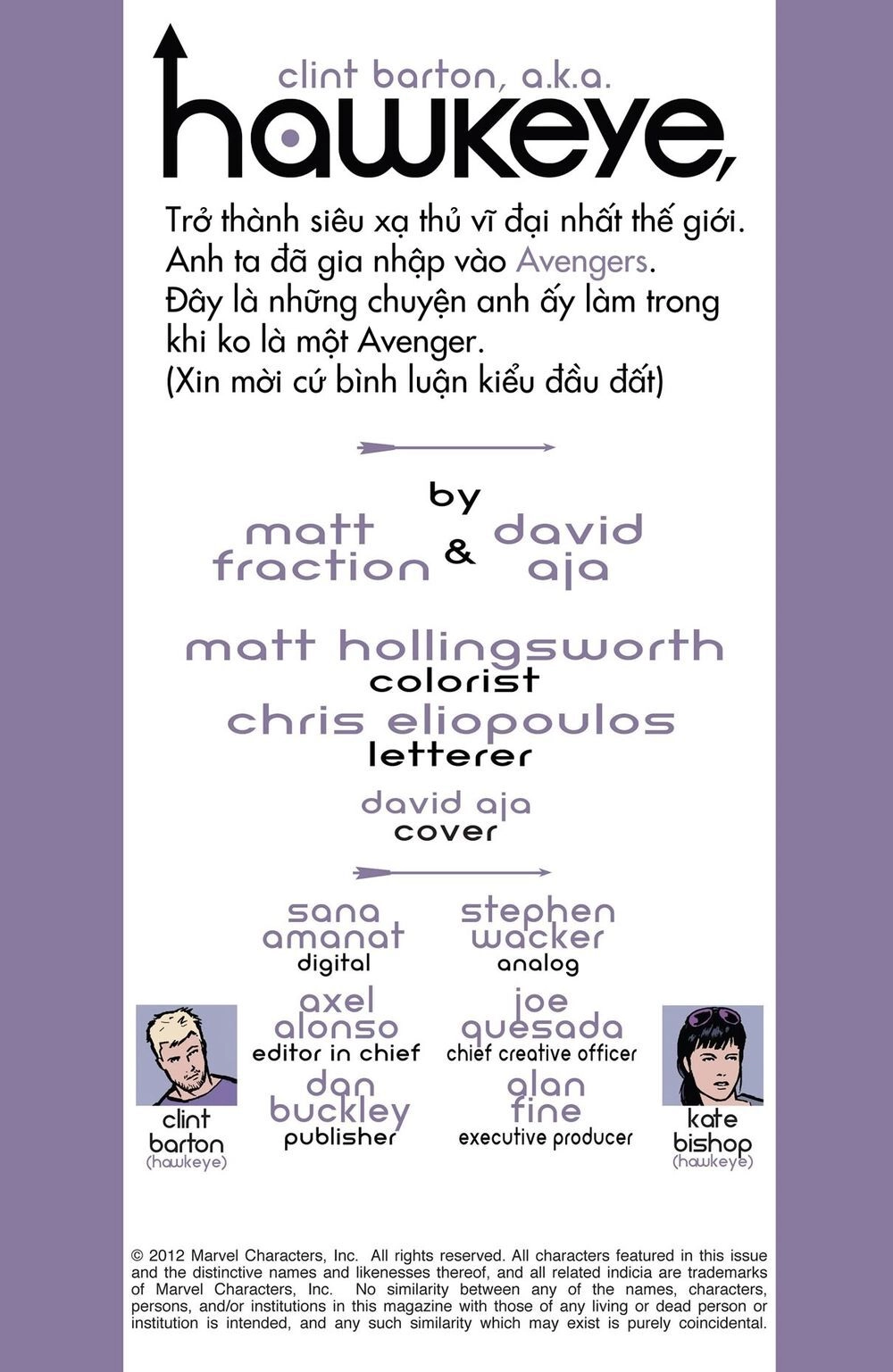 Hawkeye 2012 Chapter 6 - 5