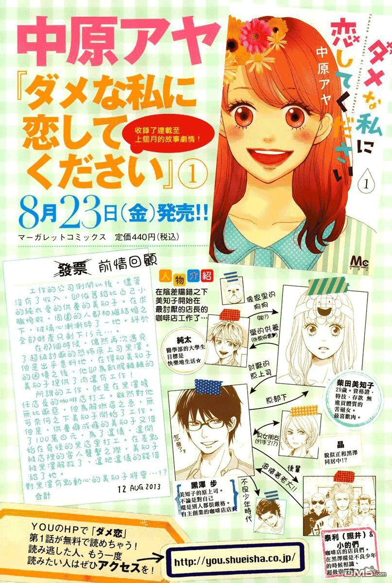 Dame Na Watashi Ni Koishite Kudasai Chapter 7.5 - 2