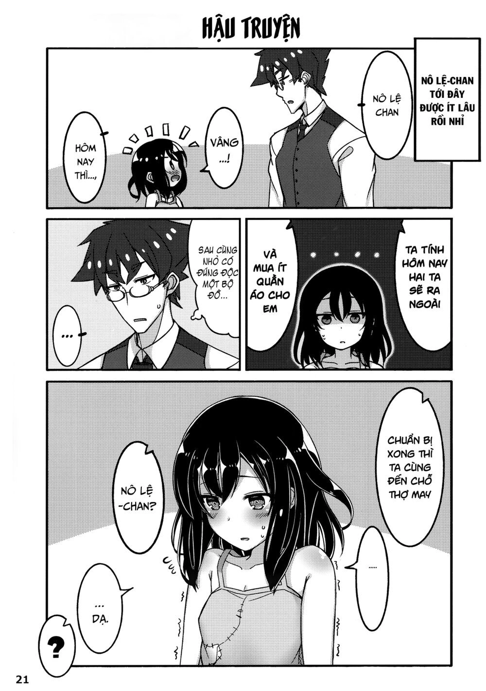 Nô Lệ-Chan, Cô Bé Nghĩ Mình Là Nô Lệ Tềnh Dục Của Tôi Chapter 1 - 21