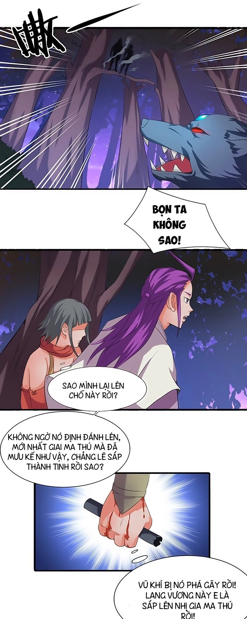 Hỗn Độn Kiếm Thần Chapter 15 - 17