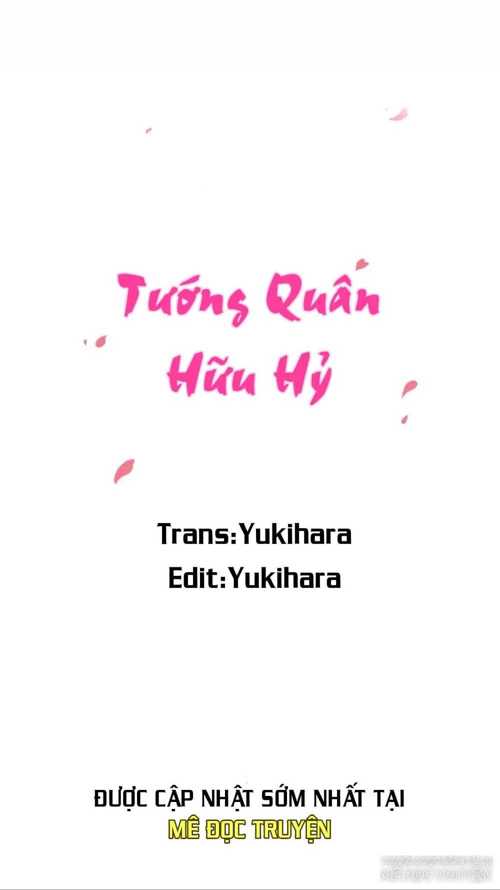Tướng Quân Hữu Hỷ Chapter 38 - 1