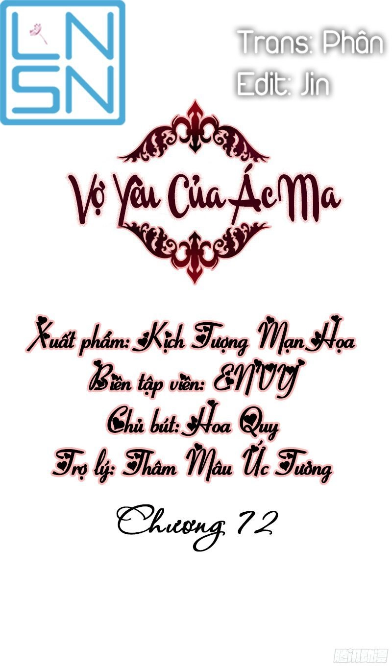 Vợ Yêu Của Ác Ma Chapter 72 - 1