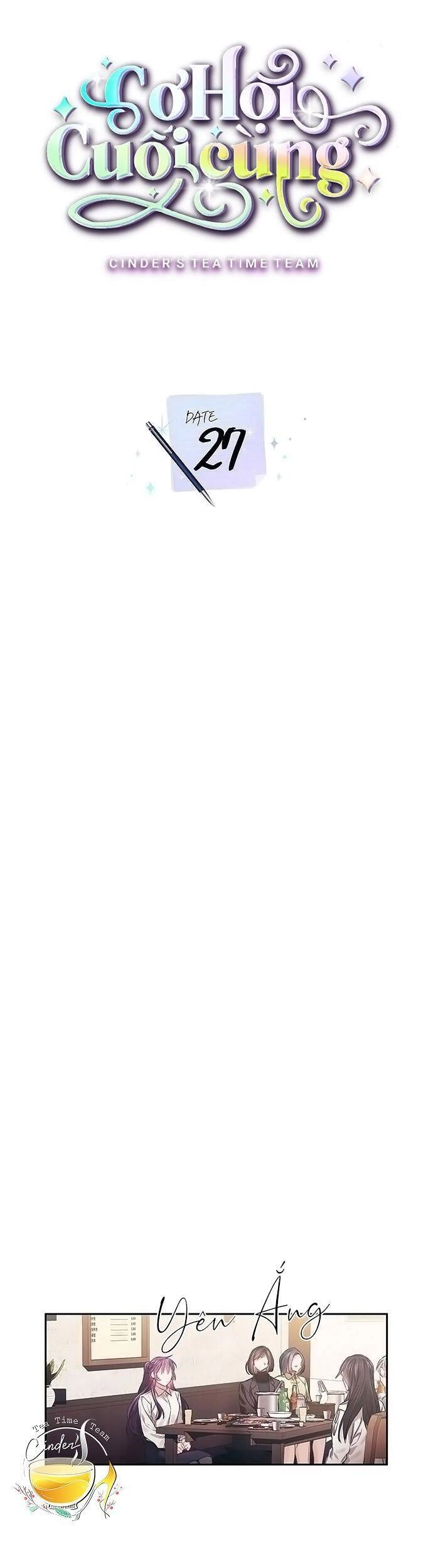 Cơ Hội Cuối Cùng Chapter 27 - 5