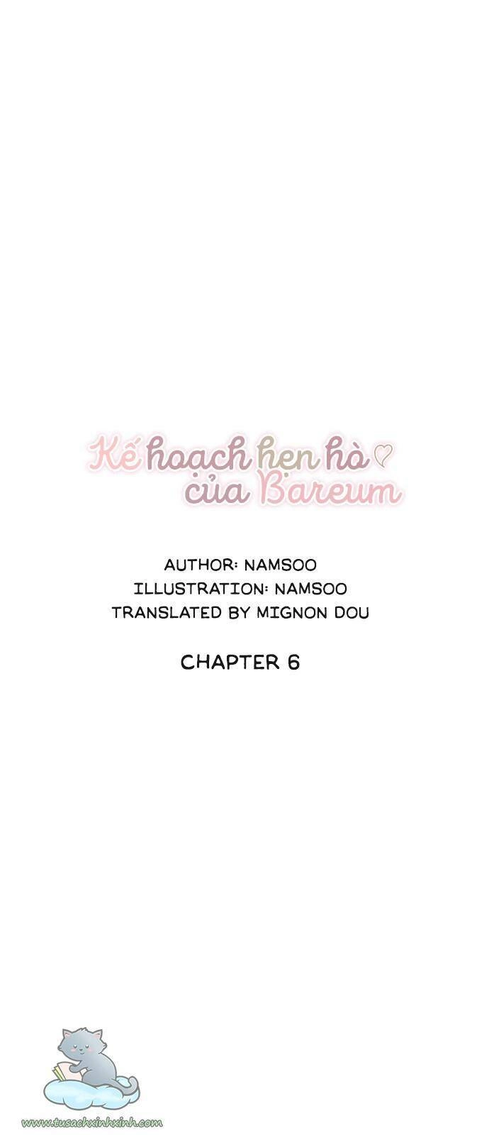 Kế Hoạch Hẹn Hò Của Bareum Chapter 6 - 7