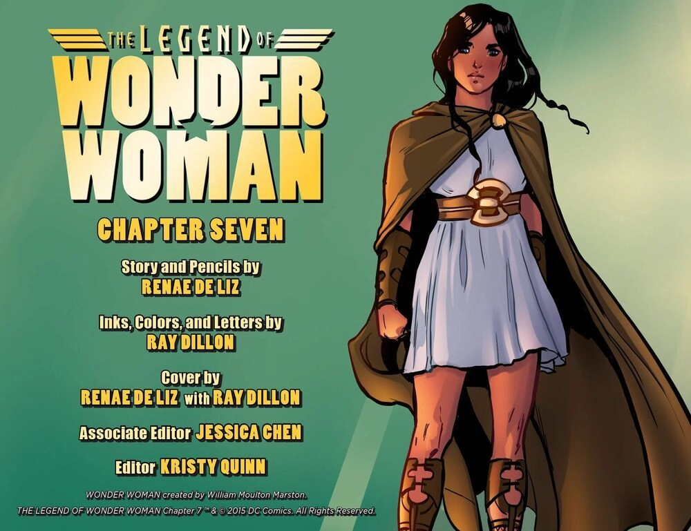The Legend Of Wonder Woman Chapter 7 - 4