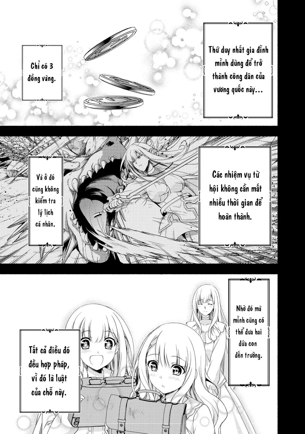 Moto Kizoku Reijou De Mikon No Haha Desuga, Musumetachi Ga Kawaii Sugite Boukenshagyo Mo Ku Ni Narim Chapter 2 - 9