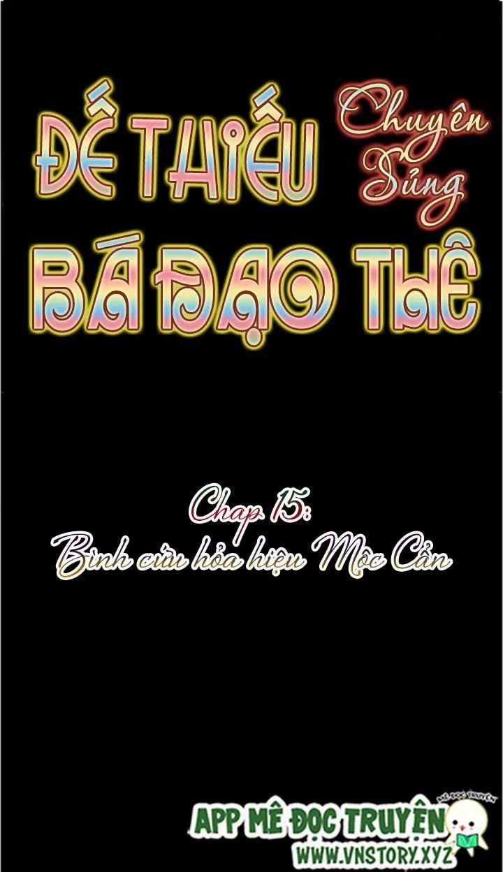 Đế Thiếu Chuyên Sủng Hắc Đạo Thê Chapter 15 - 6