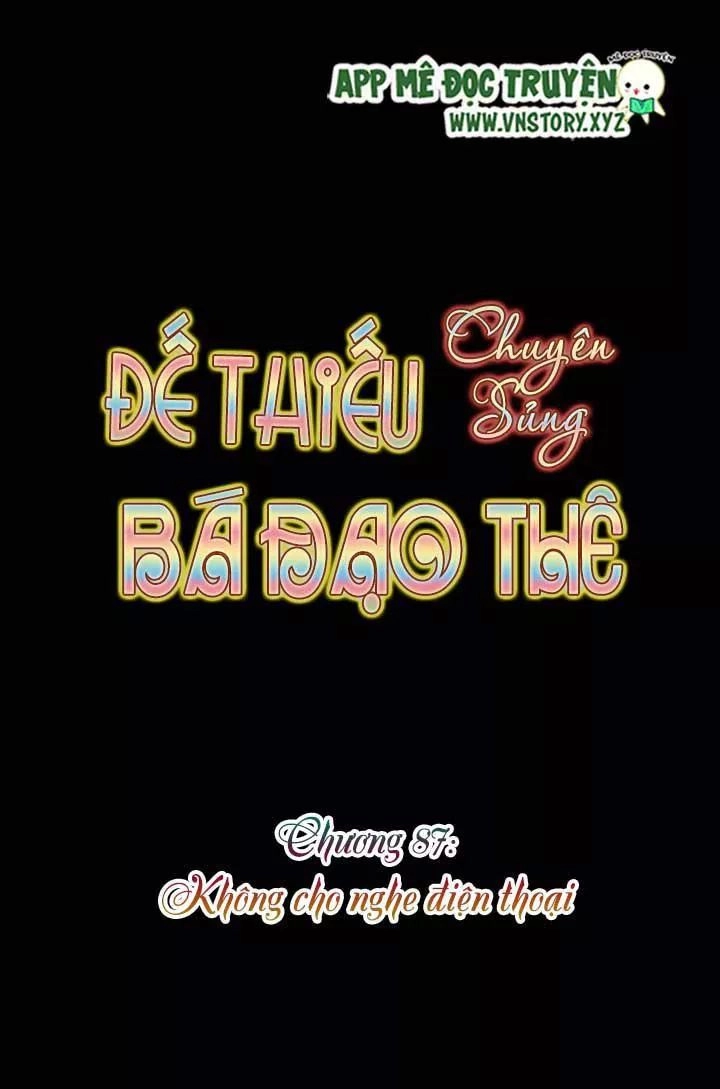 Đế Thiếu Chuyên Sủng Hắc Đạo Thê Chapter 87 - 5