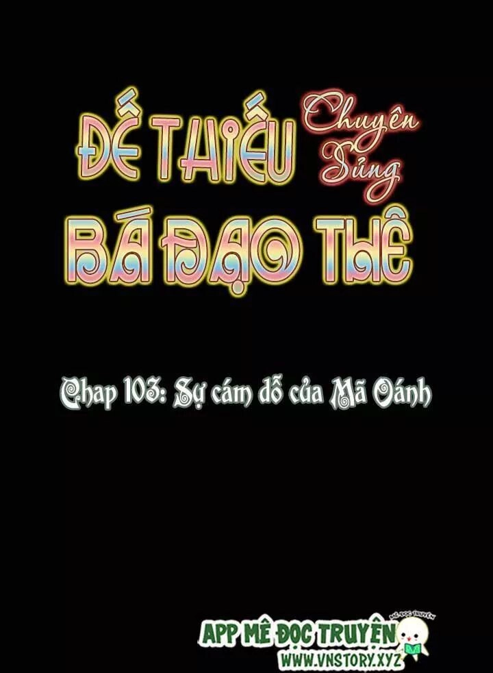 Đế Thiếu Chuyên Sủng Hắc Đạo Thê Chapter 103 - 5