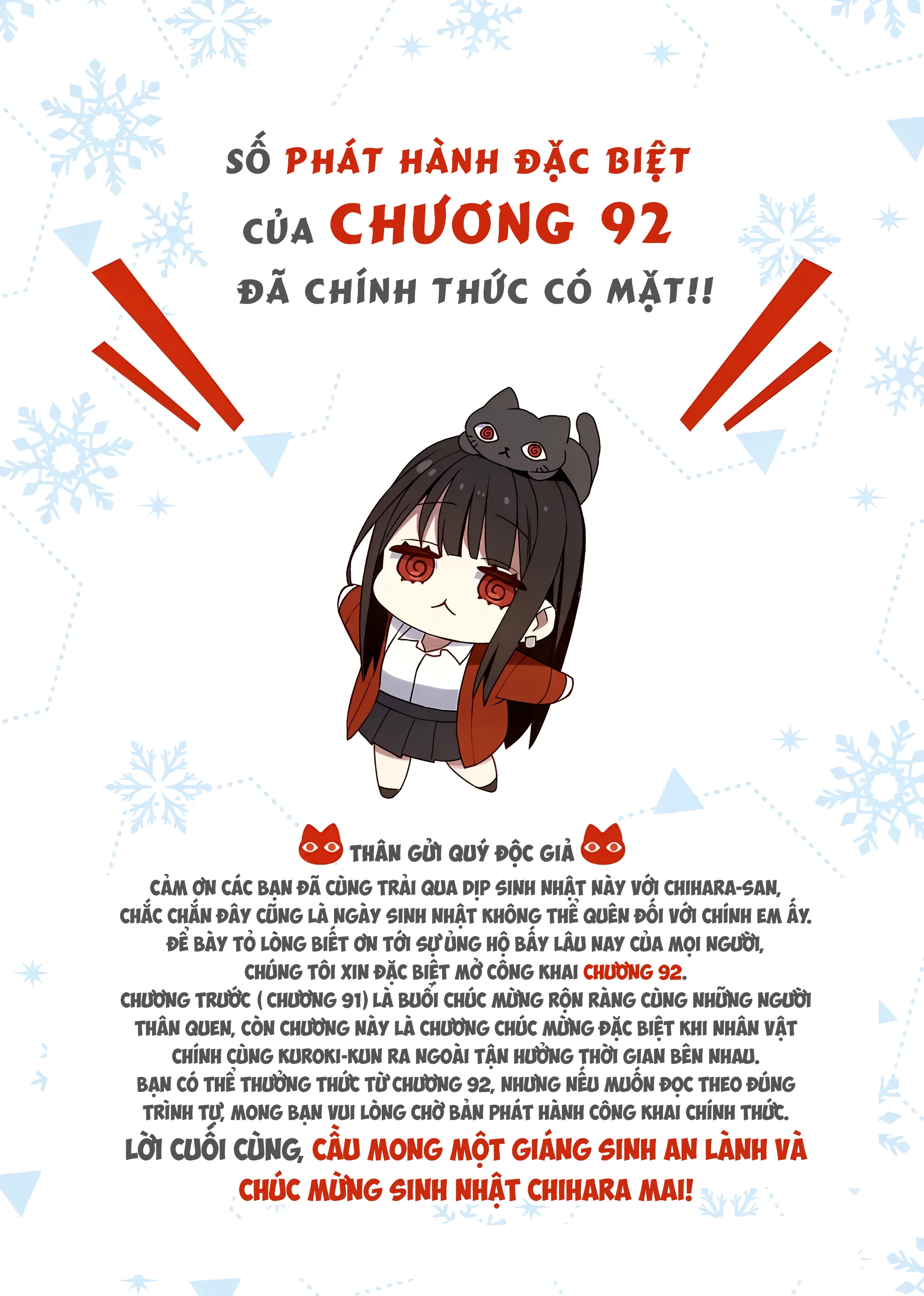 Jirai Nandesuka? Chihara-San Chapter 92 - 1