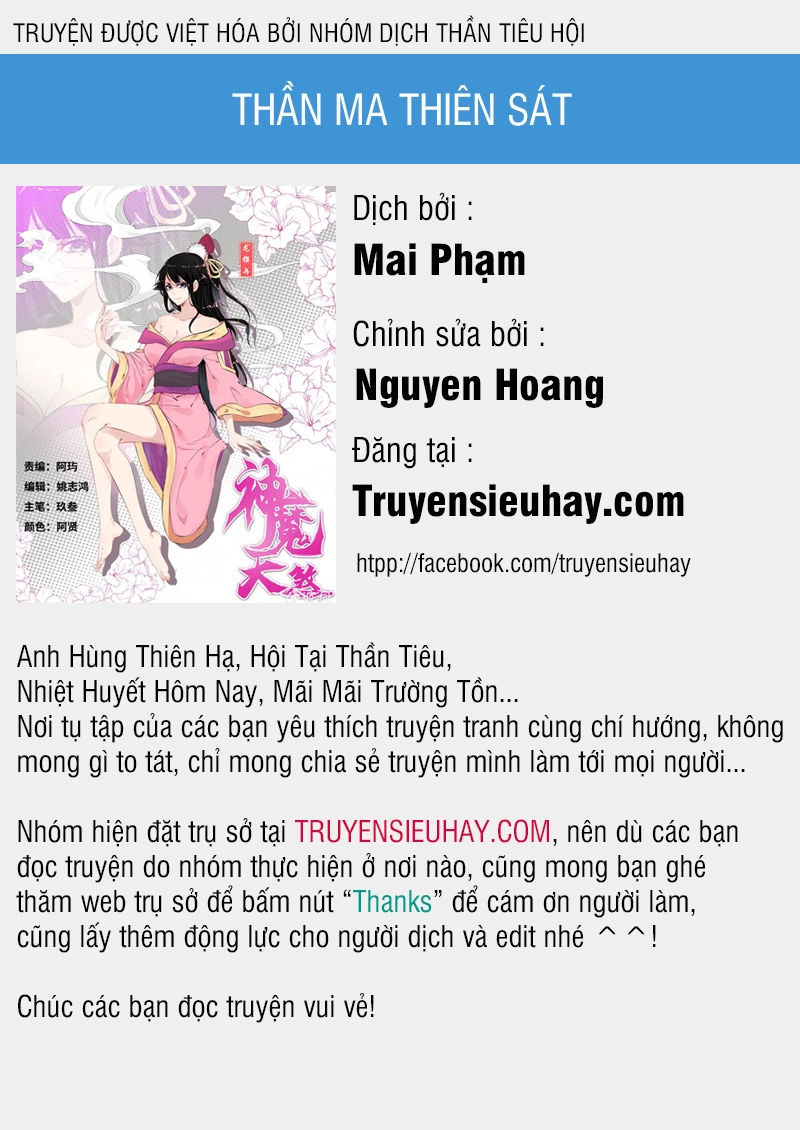 Thần Ma Thiên Sát Chapter 28 - 1