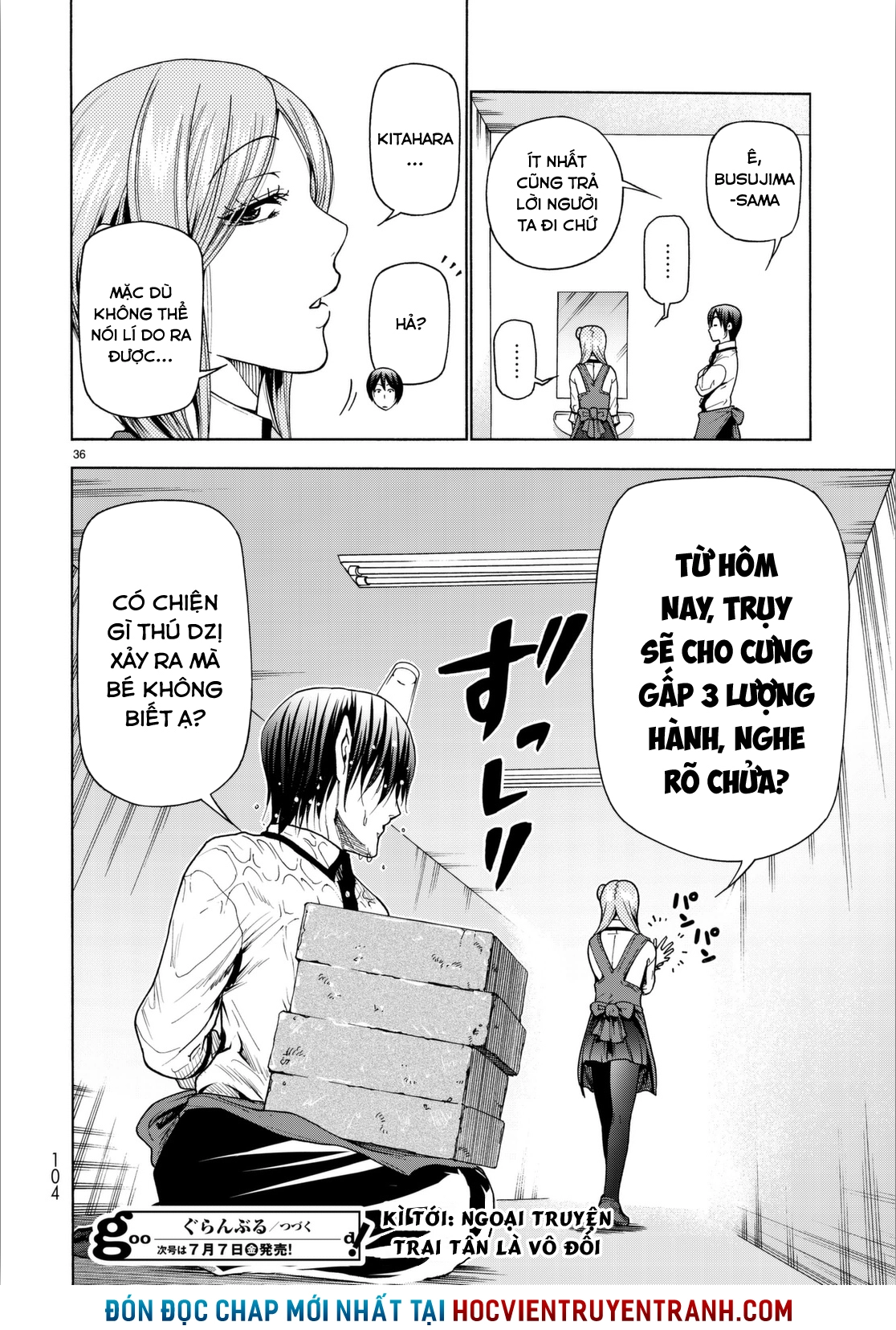 Grand Blue - Cô Gái Thích Lặn Chapter 36 - 39