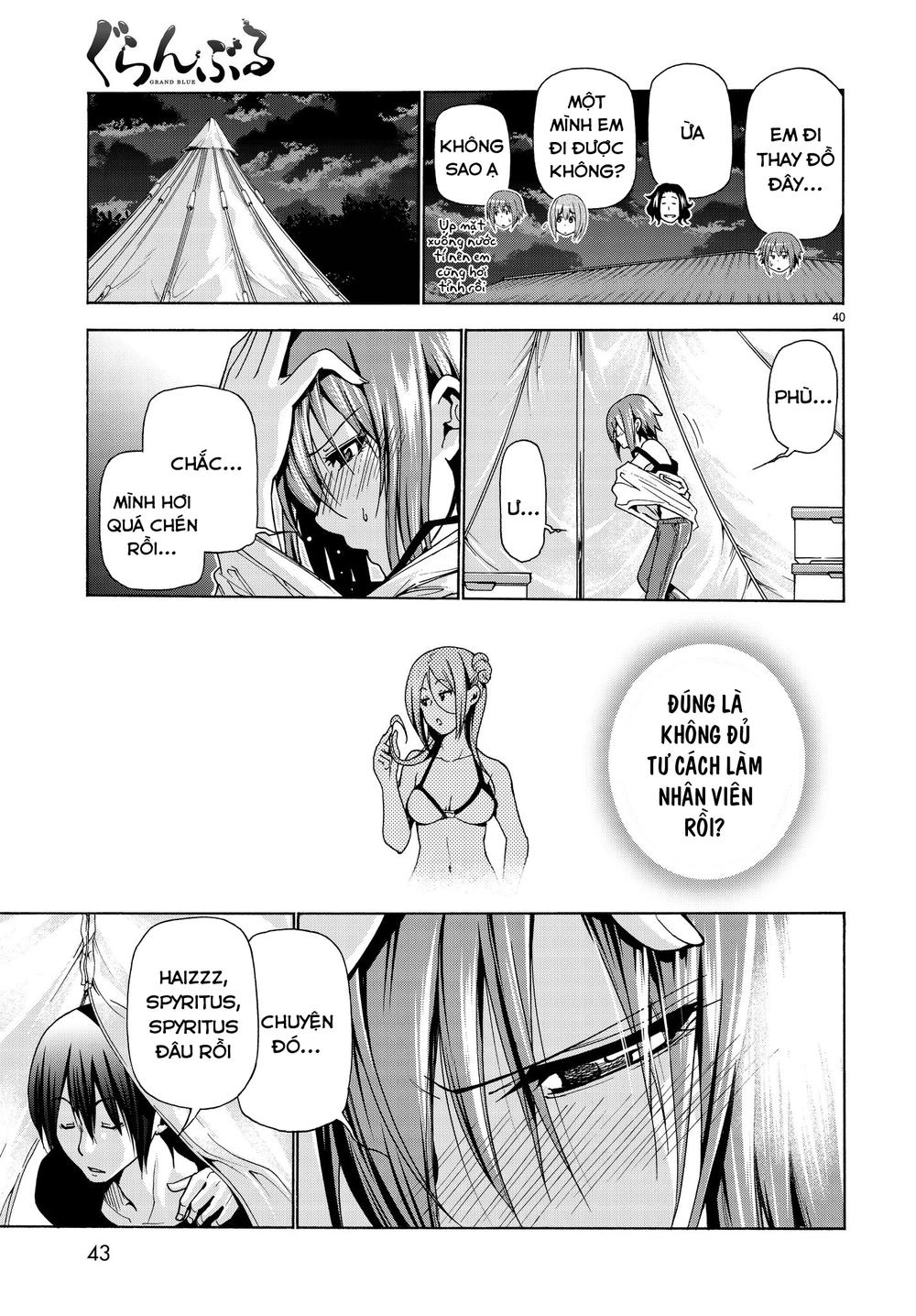 Grand Blue - Cô Gái Thích Lặn Chapter 42 - 44